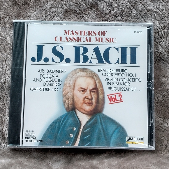 4 CD Set Master's of Classical Music Mozart, Bach, Beethoven, & Tschaikowsky - Picture 4 of 11